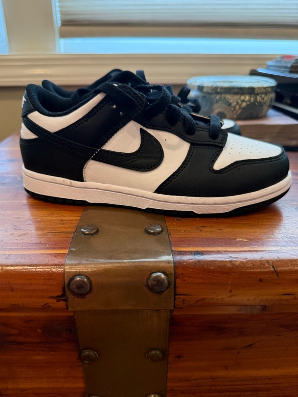 Nike Black and White Low-Top Sneakers